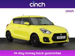Yellow Used 2019 Suzuki Swift Sport Hatchback | £11,249 (Fair price)