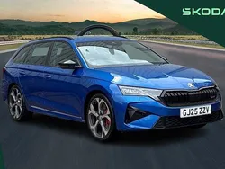 Race blue Used 2025 Skoda Octavia vRS Estate | £33,990