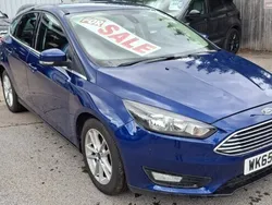 Blue Used 2015 Ford Focus Zetec Hatchback | £6,295 (Fair price)
