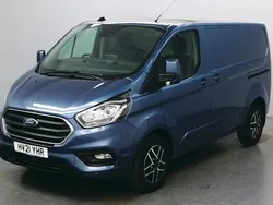 Blue Used 2021 Ford Transit Custom Limited Van | £19,990 (Super price)