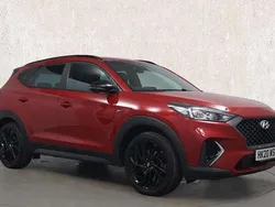 Red Used 2020 Hyundai Tucson N Line SUV | £15,972 (A bit pricey)