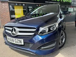Blue Used 2018 Mercedes B180 Exclusive MPV | £7,299 (Fair price)
