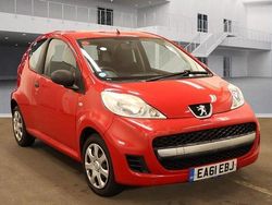 Red Used 2011 Peugeot 107 Hatchback | £2,295 (Fair price)