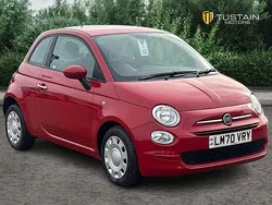 Red Used 2021 Fiat 500 Pop Hatchback | £8,799 (Good price)