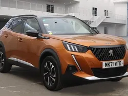 Orange Used 2021 Peugeot 2008 GT SUV | £15,399 (Fair price)