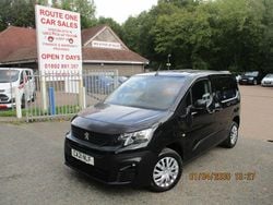 Black Used 2021 Peugeot Partner Van | £10,995 (Expensive)