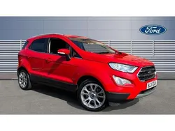 Red Used 2020 Ford Ecosport Titanium SUV | £10,790 (Fair price)