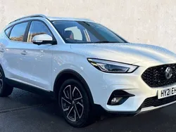 White Used 2021 MG ZS Exclusive Sedan | £11,490 (Fair price)
