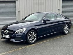 Blue Used 2017 Mercedes C200 Coupe | £11,100 (Good price)