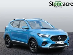 Blue Used 2022 MG ZS Exclusive Sedan | £12,999 (Fair price)