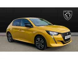 Yellow Used 2022 Peugeot 208 Allure Premium Hatchback | £13,704 (Good price)