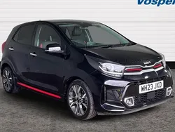 Black Used 2023 Kia Picanto 4 Hatchback | £14,495 (A bit pricey)