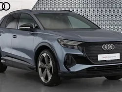 Blue Used 2022 Audi Q4 e-tron Advanced SUV | £26,159 (Good price)