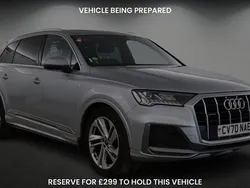 Floret silver Used 2020 Audi Q7 S-Line SUV | £34,500 (Fair price)
