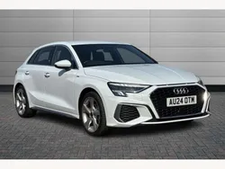 White Used 2024 Audi A3 S-Line Hatchback | £26,362 (Fair price)