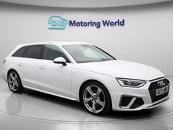 White Used 2023 Audi A4 S-Line Estate | £26,100 (Fair price)