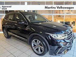 Black Used 2023 VW Tiguan R-line Edition SUV | £28,490 (Fair price)