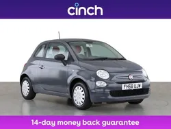 Grey Used 2019 Fiat 500 Pop Hatchback | £7,249 (Fair price)