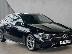 Black Used 2024 Mercedes A200 AMG Line Premium Sedan | £26,680 (Fair price)
