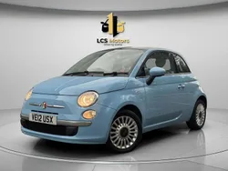 Blue Used 2012 Fiat 500 Lounge Hatchback | £3,495 (Fair price)