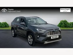 Grey Used 2019 Toyota RAV4 Hybrid SUV | £25,634 (Fair price)