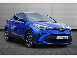 Blue Used 2021 Toyota C-HR Design SUV | £18,995 (Fair price)