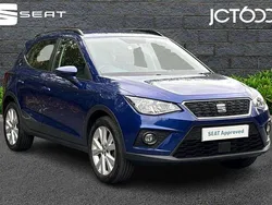 Blue Used 2021 Seat Arona SE Technology SUV | £12,150 (Fair price)