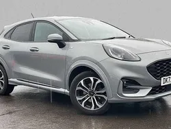 Silver Used 2022 Ford Puma ST-Line Hatchback | £15,580 (Fair price)