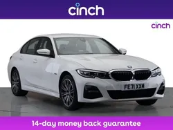 White Used 2021 BMW 330e M Sport Sedan | £17,499 (Fair price)