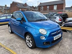 Blue Used 2014 Fiat 500 S Cabriolet | £3,995 (Fair price)