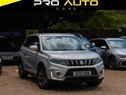 Silver Used 2021 Suzuki Vitara SZ-T SUV | £11,399 (Super price)