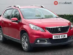 Red Used 2019 Peugeot 2008 Active SUV | £6,490 (Super price)
