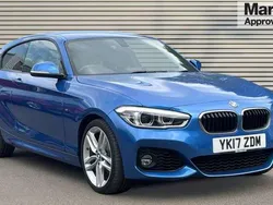 Blue Used 2017 BMW 120 M Sport Hatchback | £13,586 (Fair price)