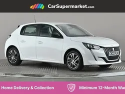 White Used 2022 Peugeot 208 Active Premium Hatchback | £10,997 (Fair price)