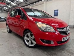 Red Used 2016 Vauxhall Meriva MPV | £5,290 (Fair price)