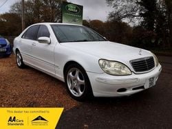 White Used 1999 Mercedes S500 Sedan | £4,295