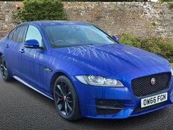 Blue Used 2017 Jaguar XF R-Sport Sedan | £8,602 (Fair price)