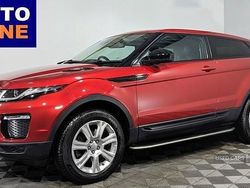 Red Used 2017 Land Rover Range Rover evoque SE Coupe | £12,495 (A bit pricey)
