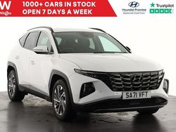 White Used 2021 Hyundai Tucson Premium SUV | £17,999 (Fair price)
