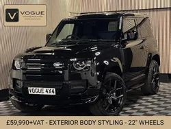 Black New 2025 Land Rover Defender S SUV | £59,990 (Fair price)