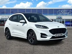 White Used 2022 Ford Kuga ST-Line X SUV | £20,995 (Fair price)