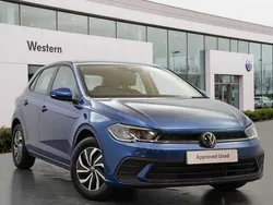 Blue Used 2024 VW Polo Life Hatchback | £20,498 (Fair price)
