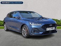 Blue Used 2023 Ford Focus ST-Line Hatchback | £16,499 (Fair price)