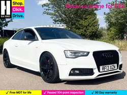 White Used 2013 Audi S5 Black Edition Coupe | £10,800 (Expensive)
