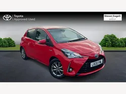 Red Used 2020 Toyota Yaris Hybrid Hatchback | £12,857 (Good price)