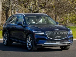 Blue New 2025 Genesis GV70 SUV | £43,998 (Good price)