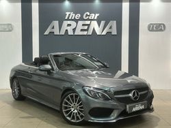 Grey Used 2016 Mercedes C250 AMG line Cabriolet | £18,980