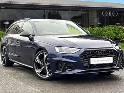 Blue Used 2024 Audi A4 Black Edition Estate | £32,799 (Expensive)