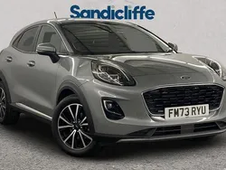 Solar silver (premium paint) Used 2023 Ford Puma Titanium Hatchback | £16,426 (Good price)
