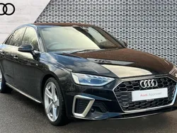 Black Used 2024 Audi A4 S-Line Sedan | £27,520 (Fair price)